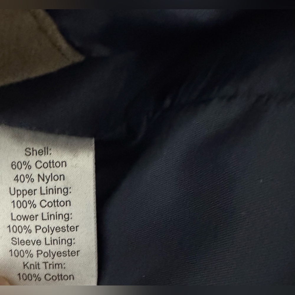 Jos. A. Bank Men’s Tan Harrington Jacket Full Zip Plaid Lined tall and big 3XL - Picture 11 of 12